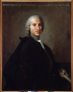 Gianandrea Fioroni（1716-1778）イタリアの作曲家の肖像 作： Italian School