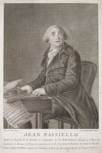 ヴィンセント・アロハが彫刻したジョヴァンニ・パイジエッロ（1782-1840）の肖像 作： Italian School