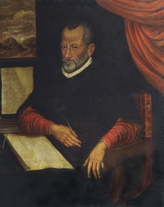 ジョヴァンニ・ピエルルイジ・ダ・パレストリーナの肖像（絵画） 作： Italian School