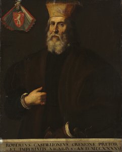 ロベルト・カスティリオーネの肖像、1600年代初頭（キャンバスに油彩） 作： Italian School