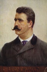 ルッジェーロ・レオンカヴァッロの肖像 作： Italian School