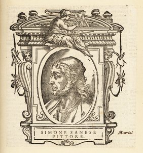 シモーネ・マルティーニの肖像（1284～1344年頃、シエナ生まれのイタリア人画家 作： Italian School