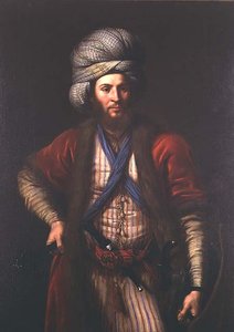 ハンガリー人戦士の肖像」フィレンツェ派 1650年頃 作： Italian School