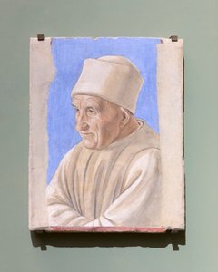 老人の肖像画、15 世紀後半 作： Italian School