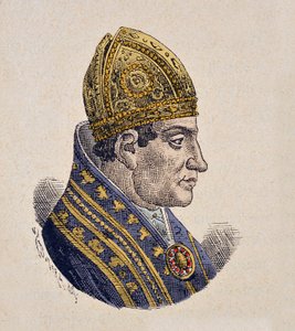 反教皇ジャン23世（ジョヴァンニ、イオアネス）の肖像（1410-1415年 作： Italian School