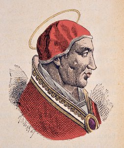 教皇アナスターゼ2世（アナスタシウス、アナスタシオ）の肖像（496～498年 作： Italian School