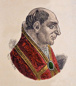 教皇ベノワ5世（ベネデット、ベネディクト、ベネディクトゥス）の肖像（964年 作： Italian School