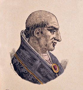 教皇クレメンス5世（クレメンテまたはクレメンス）の肖像（1305年～1314年 作： Italian School