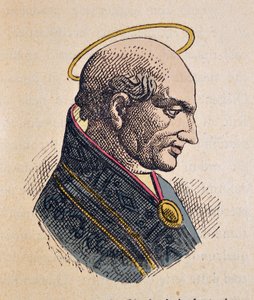 教皇ダマセ・イヤー（ダマスース、ダマソ）の肖像（366～384年 作： Italian School