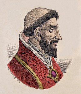 教皇エティエンヌ8世（ステファン、ステファノ、ステファヌス）の肖像（939年～942年 作： Italian School