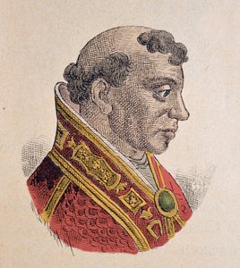 教皇フォルモセ（フォルモソ、フォルモサス）の肖像（891年～896年 作： Italian School