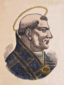 教皇ジャン2世（ジョヴァンニまたはイオアネス）の肖像（533-635年 作： Italian School