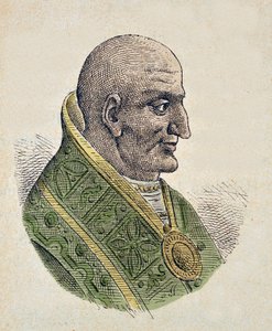教皇ジャン7世（ジョヴァンニまたはイオアネス）の肖像（705～707年 作： Italian School