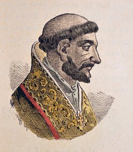 教皇ジャン11世（ジョヴァンニ、イオアネス）の肖像（931～935年 作： Italian School