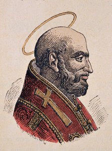 教皇ジュール・イヤー（ユリウス1世またはイウリウスまたはジュリオ）の肖像（337～352年 作： Italian School