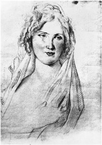 1811年から1815年9月の間にイタリアに滞在していたフランス人作家スタンダールの愛人、アンジェラピエトラグルア、シモネッタ伯爵夫人の推定肖像画