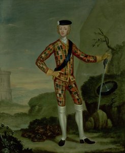 チャールズエドワード王子（ボニー王子チャーリー、1720-88年）、タータン