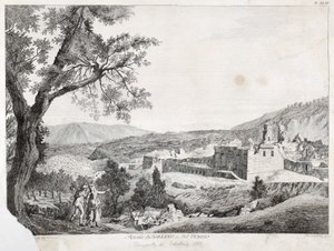 ソリアーノカラブロとカラブリアの神殿の遺跡、1783年 作： Italian School