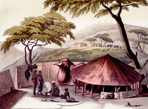 サウスイーストコースト：カフェル国家、1820年代から30年代 作： Italian School