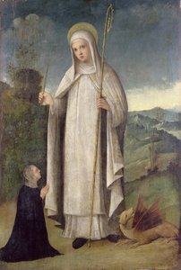 セントマーガレット、1500年頃（パネル） 作： Italian School