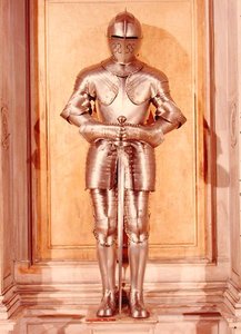 アンリ4世（1553-1610）c.1600（鉄）に属する鎧のスーツ 作： Italian School