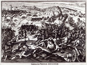 1683年のウィーンの包囲 作： Italian School