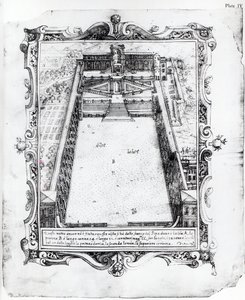 バチカンローマのベルヴェデーレ裁判所、1581年 作： Italian School