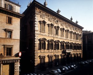 ローマのマダムパレス。 作： Italian School
