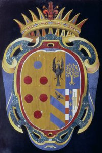 メディチ家-ロレーナの紋章、1638年頃 作： Italian School