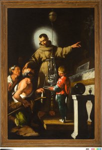 アルカラのディダカスの奇跡、1625年 作： Italian School