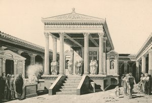 そのままのイシス神殿（グラビア） 作： Italian School