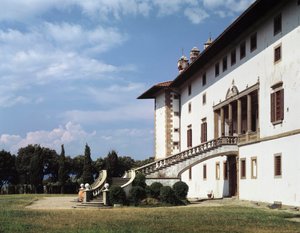 100人のシミーヌの別荘 - 1596-1600 作： Italian School