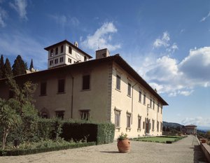 メディチェン・ヴィラ・ラ・ペトライア 作： Italian School