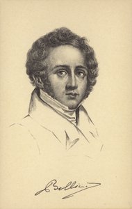 ヴィンチェンツォベリーニ、イタリアのオペラ作曲家（1801-1835） 作： Italian School