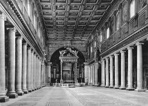 メイン身廊の内観 作： Italian School Italian School