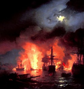 夜のチェスメの戦い