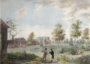 1800年代初頭、モスクワのアレクセイキリロヴィッチラズモフスキー伯爵のアーバンエステートの主な家 作： Ivan Alexeyevich Ivanov