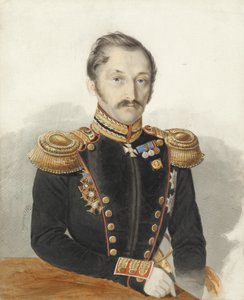 アレクサンダー・ダニロヴィッチ大麦支部将軍の肖像 1818-1861