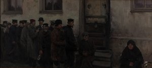 居酒屋の前 作： Ivan Alexeyevich Vladimirov
