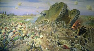 カホフカ近くの戦車の捕獲 作： Ivan Alexeyevich Vladimirov