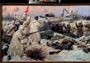 1940年のフィンランド兵の降伏 作： Ivan Alexeyevich Vladimirov
