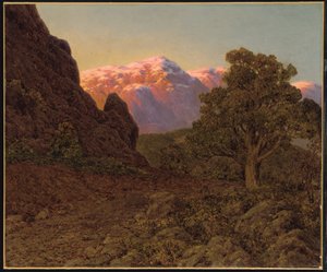 山の日の出 作： Ivan Fedorovich Choultse