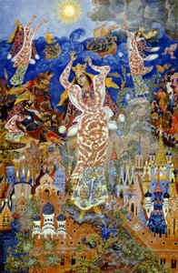 ヤロスラフナの嘆き、1932-1933。 作： Ivan Ivanovich Golikov