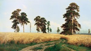 ライフィールド、1878年。 作： Ivan Ivanovich Shishkin