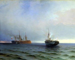トルコ軍輸送船「メッシーナ」の捕獲（1877年12月13日  