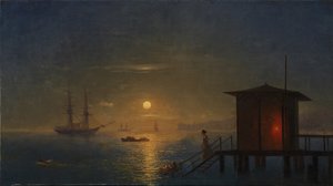 帝国浴場、1848 作： Ivan Konstantinovich Aivazovsky