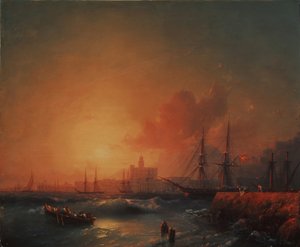 マラガ、1854