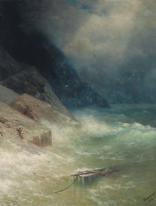 生存者、1892 作： Ivan Konstantinovich Aivazovsky