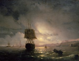 不明な画像 作： Ivan Konstantinovich Aivazovsky
