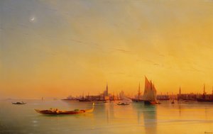 不明な画像 作： Ivan Konstantinovich Aivazovsky